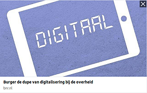 Stichting Kafkabrigade en Jan Middendorp (VVD) in gesprek bij BNR Tech over de Digitale Kooi
